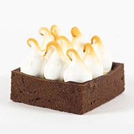 Sweet canape-Lemon Meringue  Tartelette