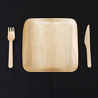 Upgrade for Eco Plates & Cutlery